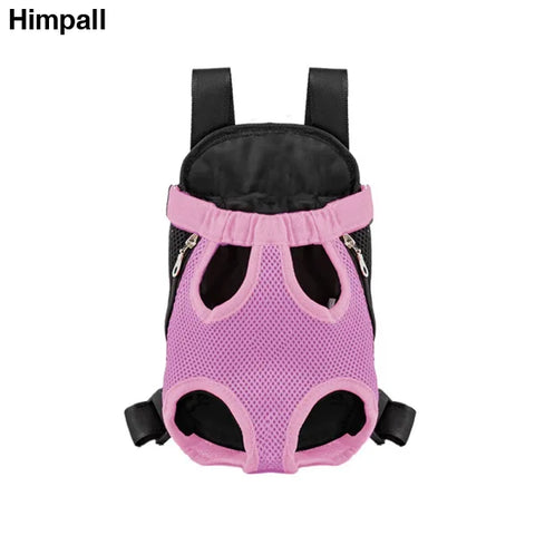 Adjustable Cat Carrier Backpack for Outdoor Travel and Hiking - Pink Grid / XL-in 9kg