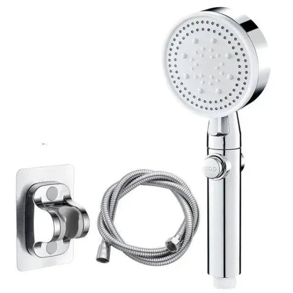 Adjustable Showerhead with 5 Mode High Pressure Water Saving Nozzle - Himpall