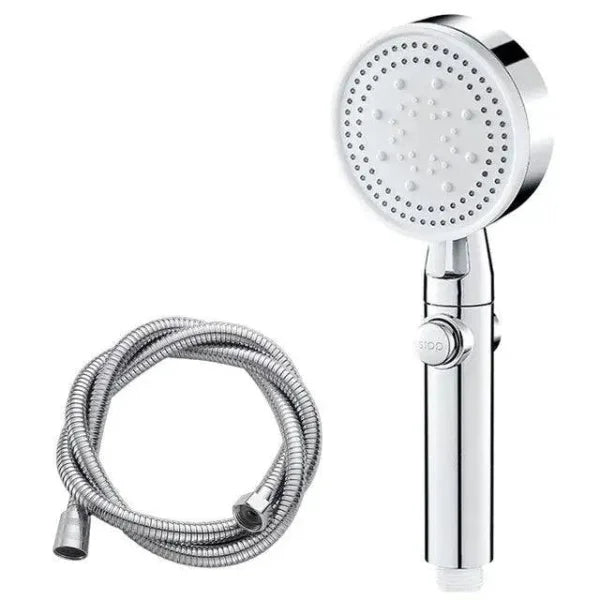Adjustable Showerhead with 5 Mode High Pressure Water Saving Nozzle - Himpall
