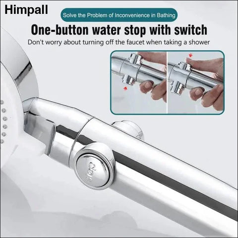 Adjustable Showerhead – 5 Mode High Pressure and Water Saving Nozzle