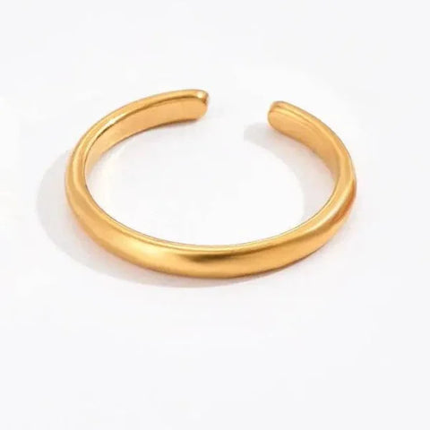 Adjustable Toe Rings Set in Stainless Steel with Star and Moon Design - Himpall