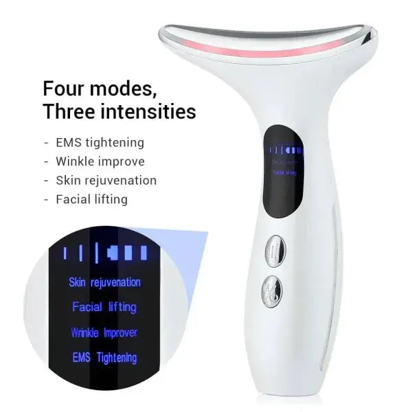 Advanced Skincare Glow Wand – LED & Vibration Face Device for Radiant Skin