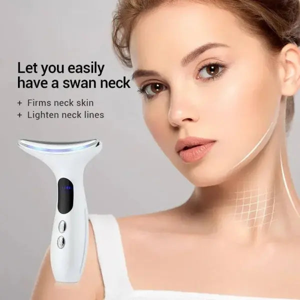 Advanced Skincare Glow Wand – LED & Vibration Face Device for Radiant Skin