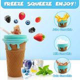 Instant Slushy and Frozen Drink Maker Squeeze Cup