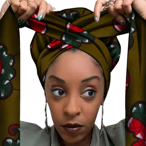 African printed hair accessories - 17color