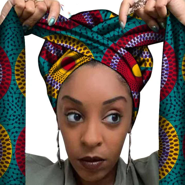 African printed hair accessories - 18color