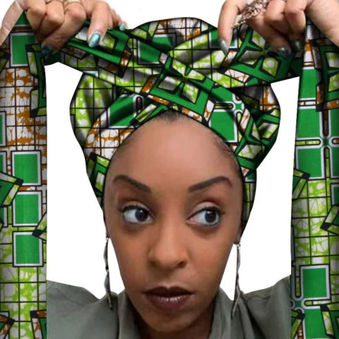 African printed hair accessories - 2color