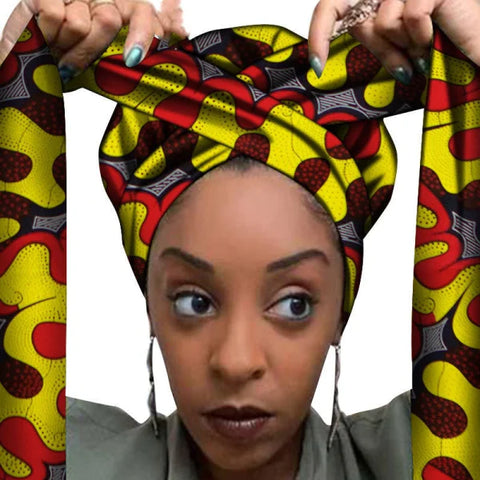 African printed hair accessories - 3color