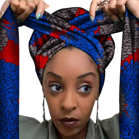 African printed hair accessories - 8color