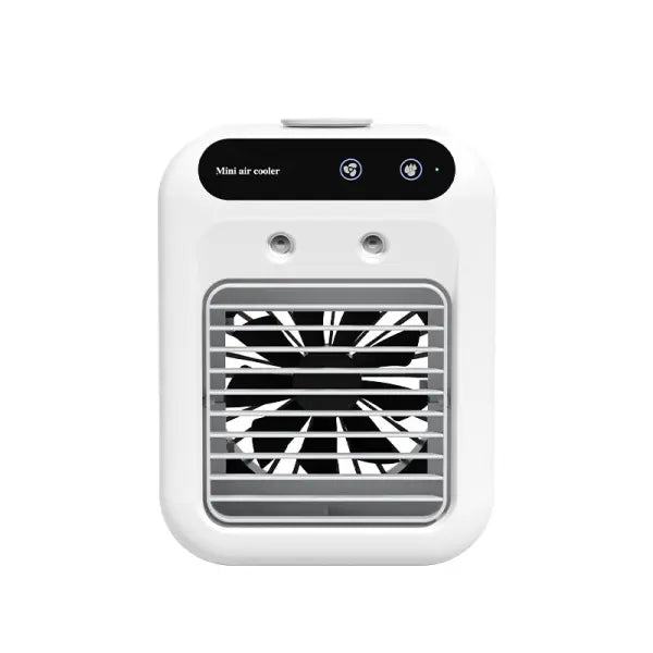 Air Conditioner Air Cooler Fan Water Cooling Fan Air Conditioning For Room Office Portable Air Conditioner Cars - Ivory