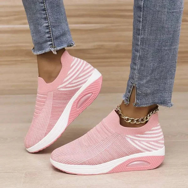 Air Cushion Shoes for Women Stylish Breathable Fashion Flats - Himpall