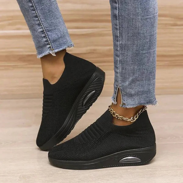 Air Cushion Shoes for Women Stylish Breathable Fashion Flats - Himpall