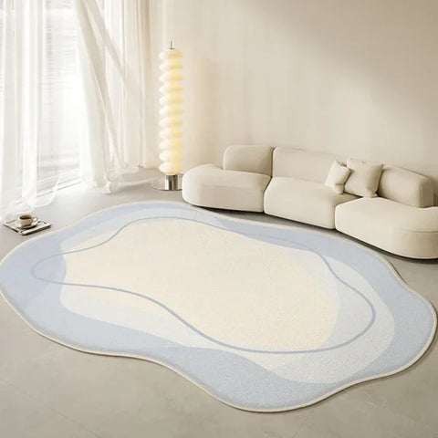 Alien Cream Style Rug - Premium Minimalist Decor for Living Room & Bedroom - CQR125 / 120X160CM (3.9X5.3FT