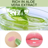 Aloe Vera Color-Changing Lipstick Long-Lasting Moisturizing Temperature-Activated Lip Balm Fade-Resistant Nourishing