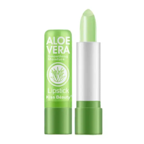Aloe Vera Color-Changing Lipstick Long-Lasting Moisturizing Temperature-Activated Lip Balm Fade-Resistant Nourishing