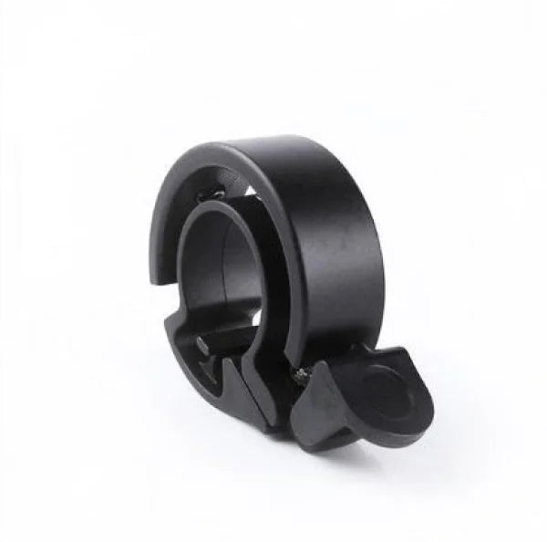 Aluminum Alloy Bicycle Bell for Children and Adults Universal Bike Horn - L Black