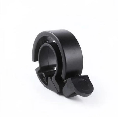 Aluminum Alloy Bicycle Bell for Children and Adults Universal Bike Horn - L Black