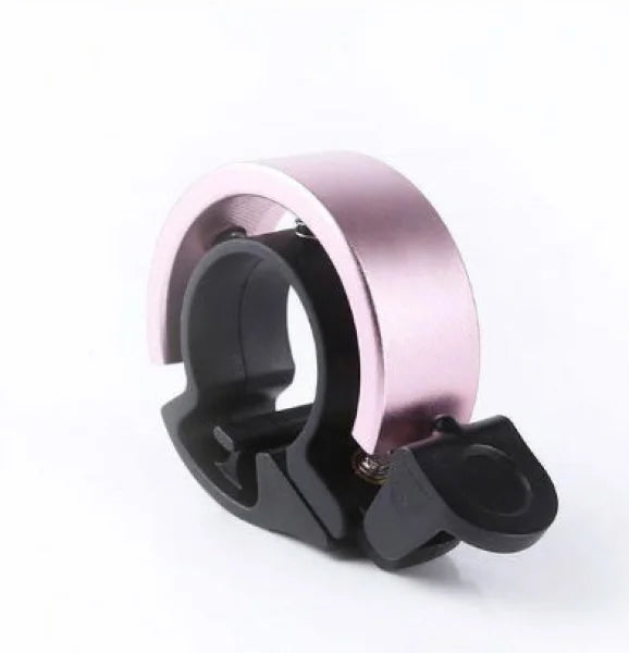 Aluminum Alloy Bicycle Bell for Children and Adults Universal Bike Horn - L Pink
