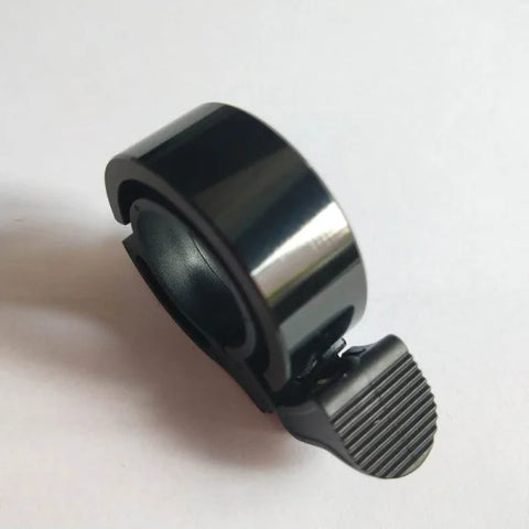 Aluminum Alloy Bicycle Bell for Children and Adults Universal Bike Horn - L Titanium