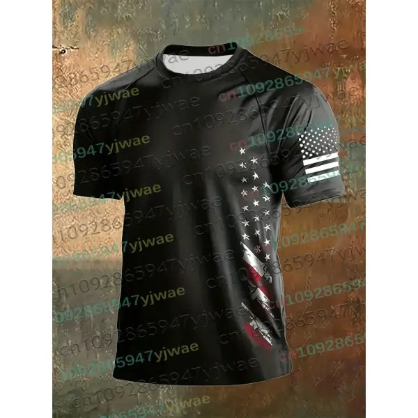 America 250th Anniversary TShirt True To Size Fit Patriotic USA Style - na528S4-095-ZKB-B / 6XL