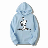 American Cartoon Comics Snoopy Hoodie Women Man Pullover Tops Spring Autumn Men 2024 New Casual Couple Sweatshirt