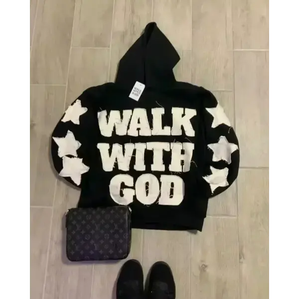 Y2K Hip Hop Zipper Hoodie – Vintage Loose Fleece Casual Unisex Sweatshirt - 1 3 / M