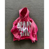 Y2K Hip Hop Zipper Hoodie – Vintage Loose Fleece Casual Unisex Sweatshirt - 1 12 / XXL