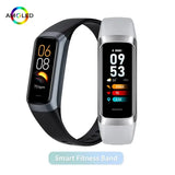 Body Temperature Monitor AMOLED Smartwatch Fitness Tracker