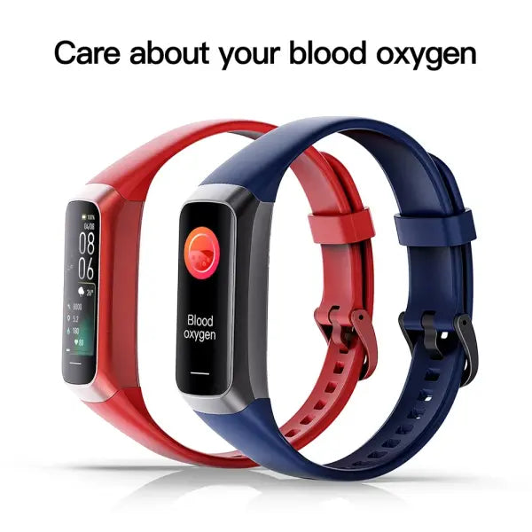 Body Temperature Monitor AMOLED Smartwatch Fitness Tracker