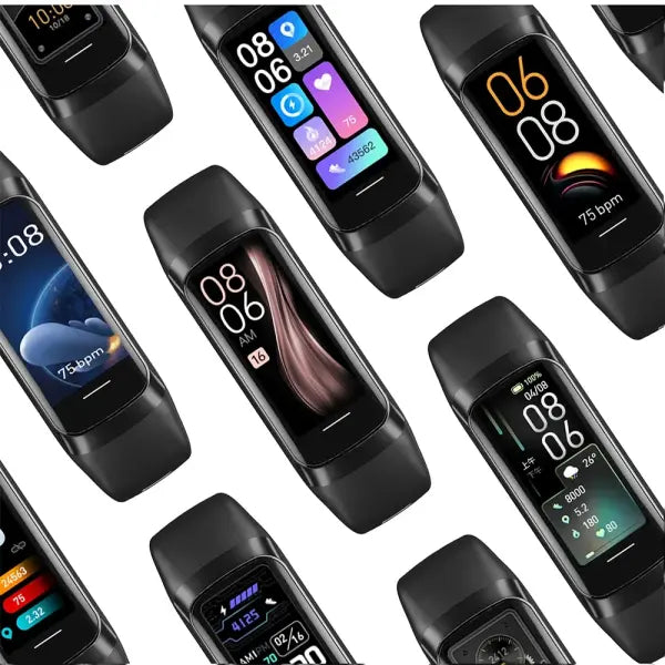 Body Temperature Monitor AMOLED Smartwatch Fitness Tracker