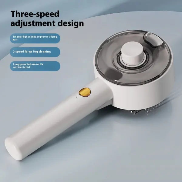 Animal Hair Remover Brush Dog And Cat Steam Brush Pet Self Cleaning Dog Brush Grooming Removes Cat Hairs Cat Dog
