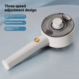 Animal Hair Remover Brush Dog And Cat Steam Brush Pet Self Cleaning Dog Brush Grooming Removes Cat Hairs Cat Dog
