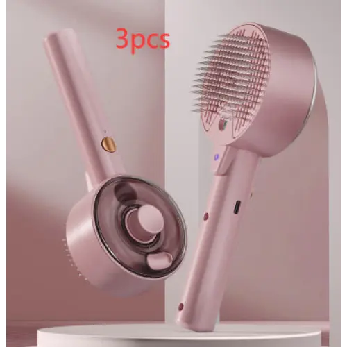 Animal Hair Remover Brush Dog And Cat Steam Brush Pet Self Cleaning Dog Brush Grooming Removes Cat Hairs Cat Dog
