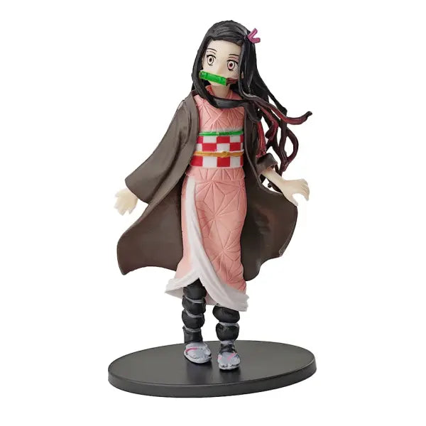 Anime Figure Kamado Tanjirou Nezuko Demon Slayer Figure Action Figures PVC Model Toys Zenitsu Figurine Inosuke Kimetsu