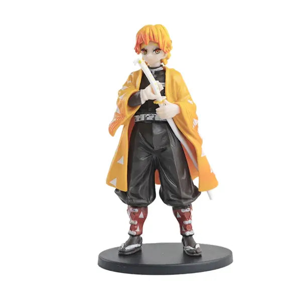 Anime Figure Kamado Tanjirou Nezuko Demon Slayer Figure Action Figures PVC Model Toys Zenitsu Figurine Inosuke Kimetsu