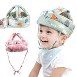 Adjustable Cotton Baby Safety Helmet and Soft Protective Hat