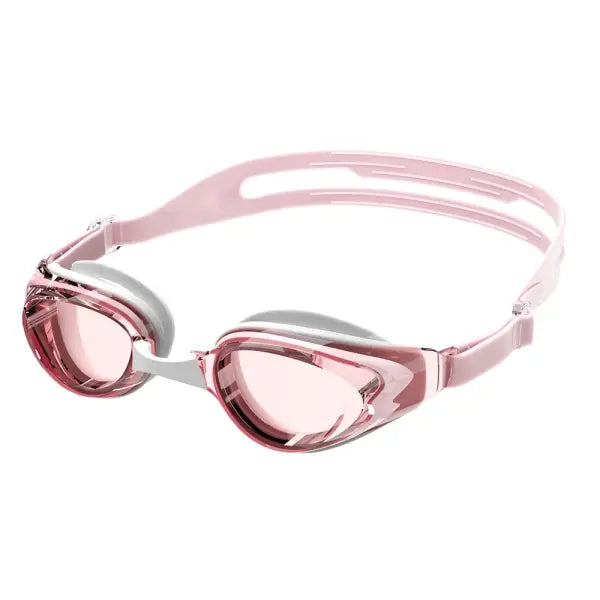 Anti-fog Swim Goggles Adult Size UV Protection No Leaking Eyewear - Pink