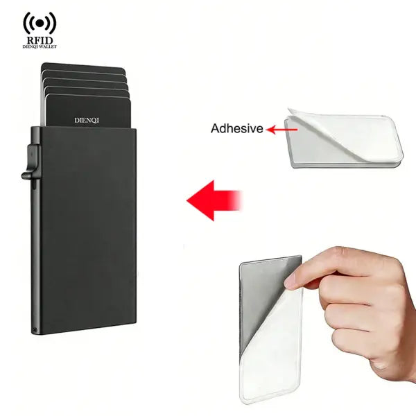 Protection Aluminum Metal Card Holder Minimalist Wallet