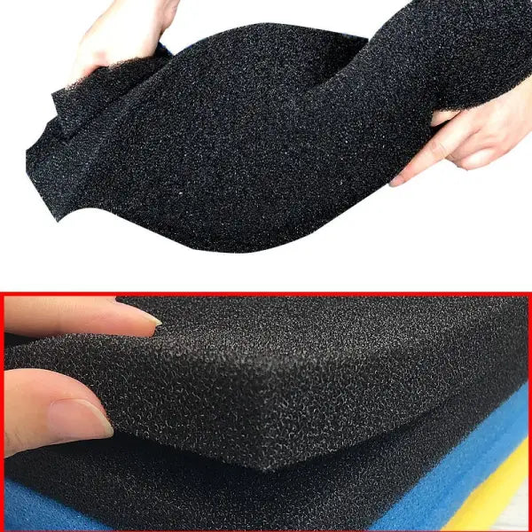 Practical Biochemical Sponge Aquarium Filter Black Foam Pond Filtration & Decoration