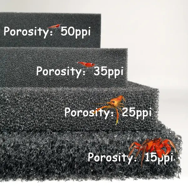 Practical Biochemical Sponge Aquarium Filter Black Foam Pond Filtration & Decoration