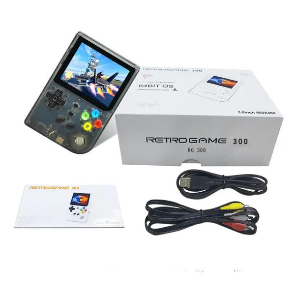 Arcade Situ TONY Source Dual-system RG300 Handheld Game Console Small Mini PS1 GB Handheld - Himpall