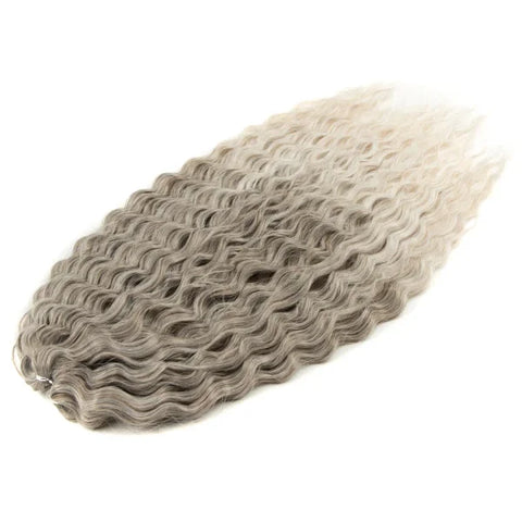 Ariel Synthetic Twist Crochet Hair – 24" Water Wave Braiding Extension - Himpall