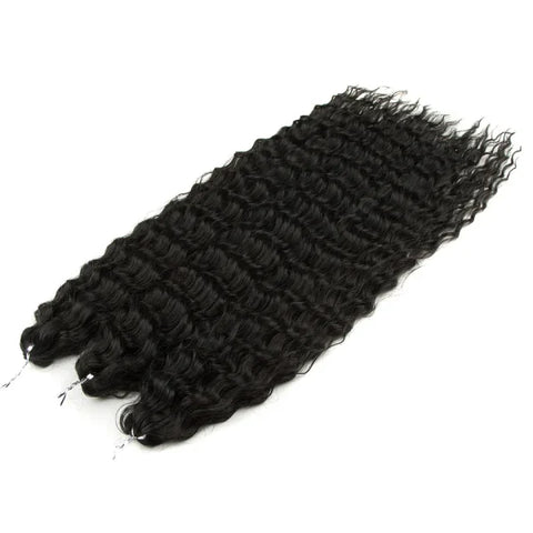 Ariel Synthetic Twist Crochet Hair – 24" Water Wave Braiding Extension - Himpall