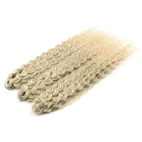 Ariel Synthetic Twist Crochet Hair – 24" Water Wave Braiding Extension - Himpall
