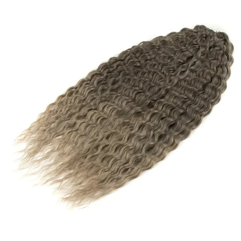 Ariel Synthetic Twist Crochet Hair – 24" Water Wave Braiding Extension - Himpall
