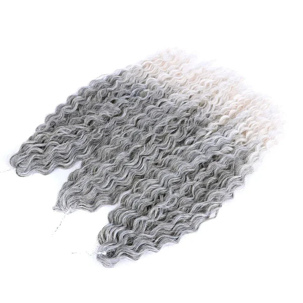 Ariel Synthetic Twist Crochet Hair – 24" Water Wave Braiding Extension - Himpall