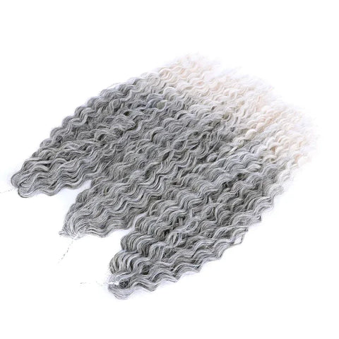 Ariel Synthetic Twist Crochet Hair – 24" Water Wave Braiding Extension - Himpall