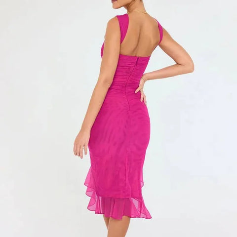 Summer Dress – Slim Sleeveless Style for Casual Summer Fashion