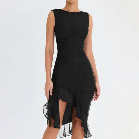 Summer Dress – Slim Sleeveless Style for Casual Summer Fashion