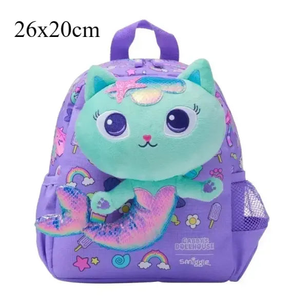 Australia Original Gabby Dollhouse Classic Student Backpack 42cm X 30cm Lunch Bag Pencil Case - S 26X20cm